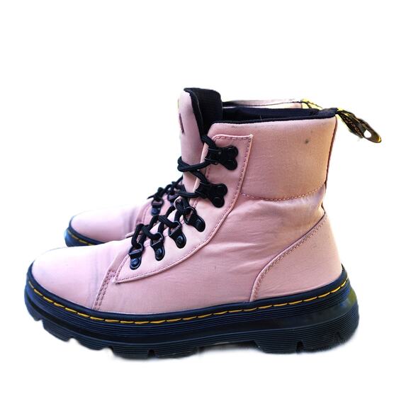 Dr. Martens Combs Nylon Combat Platform Boots 8 - Picture 10 of 11